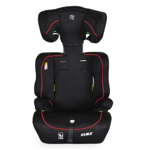 Moni Flex biztonsági autósülés 76-150cm - Fekete/piros