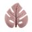 Zopa Szilikon rágóka Leaf - Old Pink