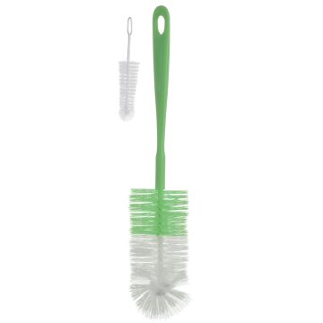 BabyOno cumisüveg tisztító kefe készlet - zöld 