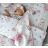 Baby Shop 2 részes babaágynemű - Balerina maci