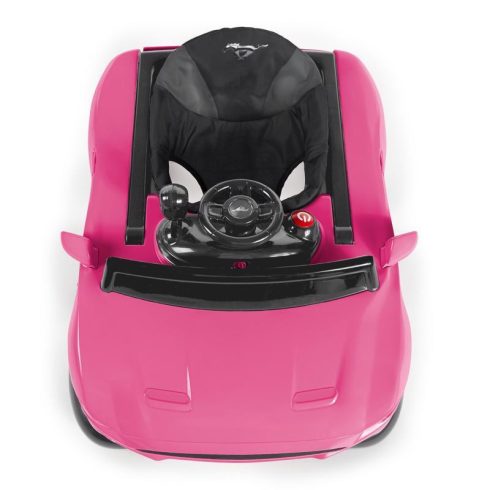 BRIGHT STARTS Bébikomp 3in1 Ford Mustang Pink 6hó+, 12 kg-ig
