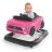   BRIGHT STARTS Bébikomp 3in1 Ford Mustang Pink 6hó+, 12 kg-ig