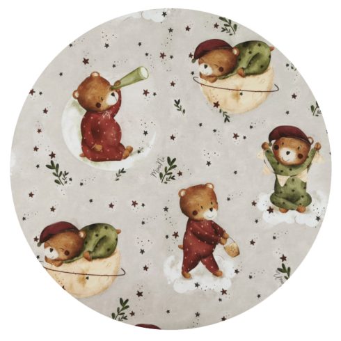 Baby Shop babafészek 55x75 cm - Maci a holdon 