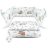   Baby Shop 3 részes ágynemű garnitúra - Lulu Natural menta
