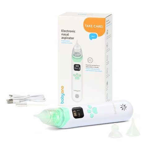 BabyOno Elektromos orrszívó, zenével 0+hó (1470)