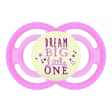   MAM Perfect Night 6+ hó szilikon nyugtató cumi - lila csillagos