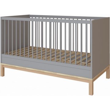 Faktum Loop Grey & Oak Átalakítható 140-es babaágy