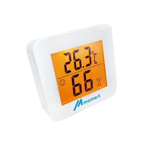 Momert 1754 digitális beltéri páratartalom és hőmérő
