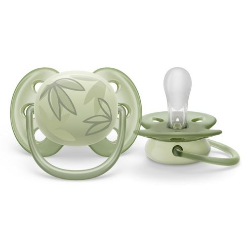 Philips AVENT SCF092/02 Ultrasoft Premium játszócumi 0-6hó zöld, 1 db