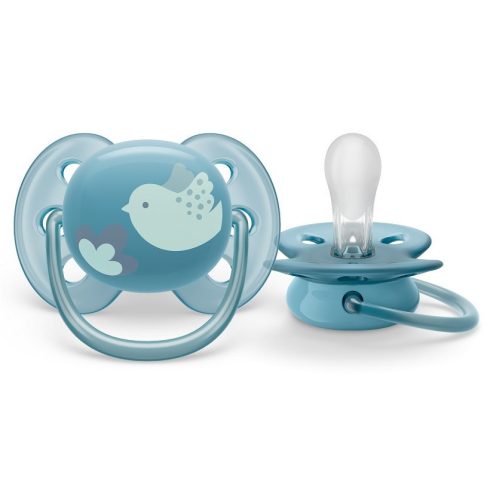 Philips AVENT SCF092/04 Ultrasoft Premium játszócumi 6-18 hó kék, 1 db