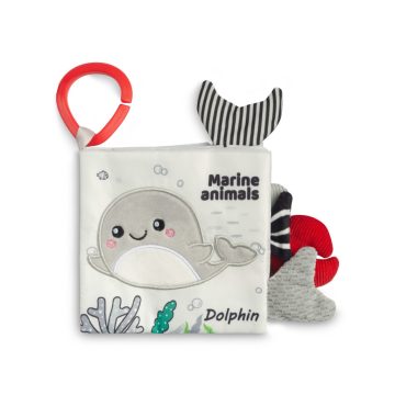 Sensillo érzékfejlesztő babakönyv - delfin 