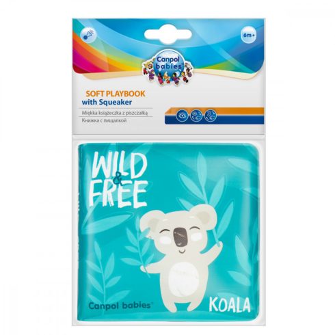 Canpol puha sípoló könyv - Wild & Free