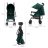 Kinderkraft TIK sport babakocsi - green forest