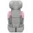   Kinderkraft COMFORT UP i-Size biztonsági autósülés  76-150cm - pink