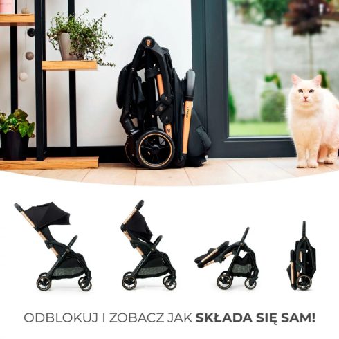 Kinderkraft APINO sport babakocsi 22 kg-ig - Dune beige