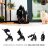 Kinderkraft APINO sport babakocsi 22 kg-ig - Raven Black 