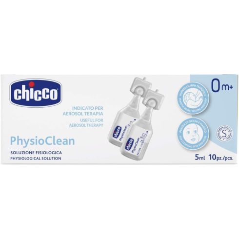 Chicco fiziológiás sóoldat ampullák 5 ml - 10 db