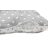 Scamp laposfejűség elleni párna - Little Heart White Gray