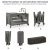 Kinderkraft JOY 2 multifunkciós utazóágy - Dark grey 