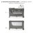 Kinderkraft JOY 2 multifunkciós utazóágy - Dark grey 