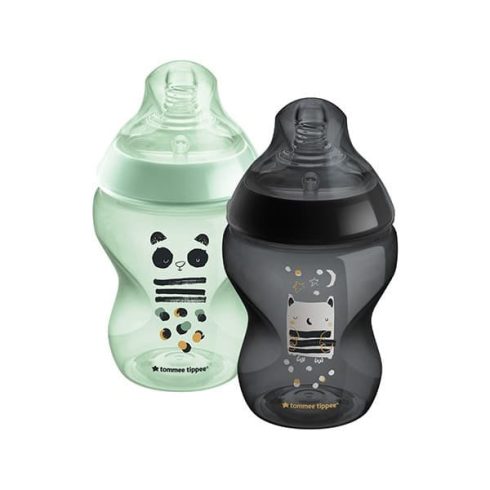 Tommee Tippee Closer To Nature 2*260ml cumisüveg 0+ - kék