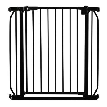   Lionelo Truus biztonsági ajtórács 75-105 cm - fekete-onyx 