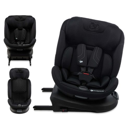 Kinderkraft Xpedition 3 i-size 40-150 cm gyermekülés - Fekete