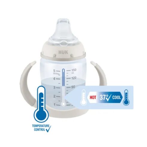 NUK First Choice tanulópohár 150ml Temperature Control 6-18 hó - zöld