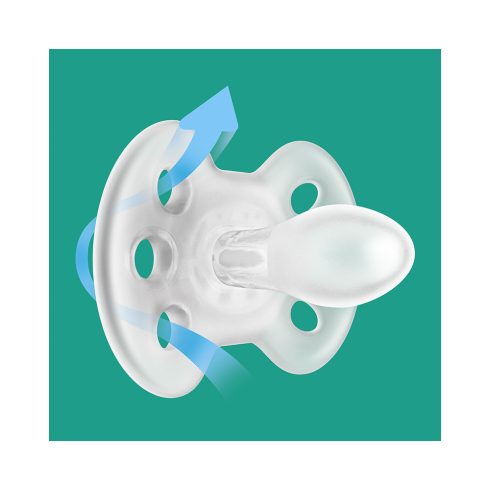 Philips AVENT SCF376/31 Játszócumi Ultra air éjszakai 6-18hó neutral 2db