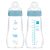 Mam  Feel Good 260ml  Premium üvegből készült cumisüveg Közepes átfolyás 2+ hó (kék bálna)