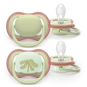   Philips AVENT SCF087/18 Játszócumi Ultra air nappali és éjszakai 6-18hó mix 2db