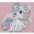   Belül bolyhos hosszú ujjú hálózsák - 2,5 TOG - Unikornis mintával (86)