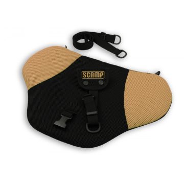 Scamp biztonsági övterelő fekete-beige színben