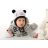   Marika téli sapka pamuttal bélelve (40) - "MAŁE ZOO" 