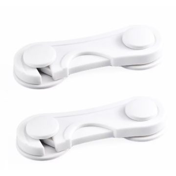 Zopa biztonsági szekrényzár 2 db - White