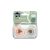 Tommee Tippee Fun Friends játszócumi 0-6 hó 2 db - rózsaszín/szürke