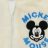 Kapucnis wellsoft baba overál Mickey egér mintával (62)