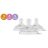   Philips AVENT SCY960/03 Natural Response etetőcumi mix 1hó+,3hó+,6hó+, 3 db