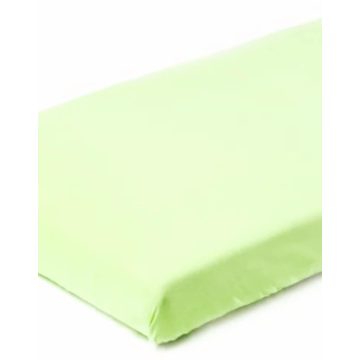Pamut strech lepedő 40x90cm - Almazöld 