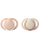   Tommee Tippee Newborn újszülött játszócumi 0-2 hó 2 db - pink/bézs