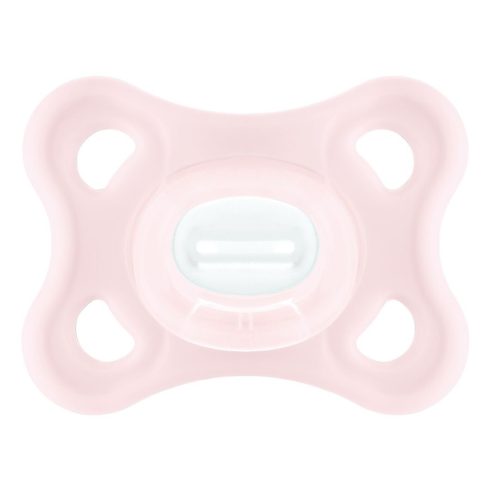 MAM Comfort szilikoncumi 0+  pasztell rózsaszín