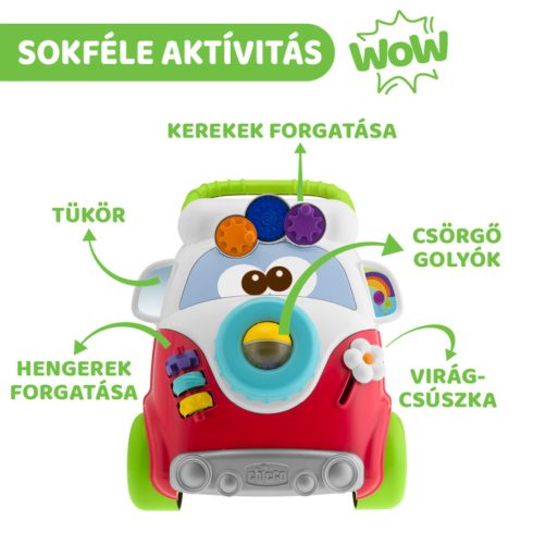 Chicco Tilitoli Happy Hippy járássegítő 9hó+