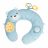 Chicco My First Nest babafészek - hasalópárna Light Blue