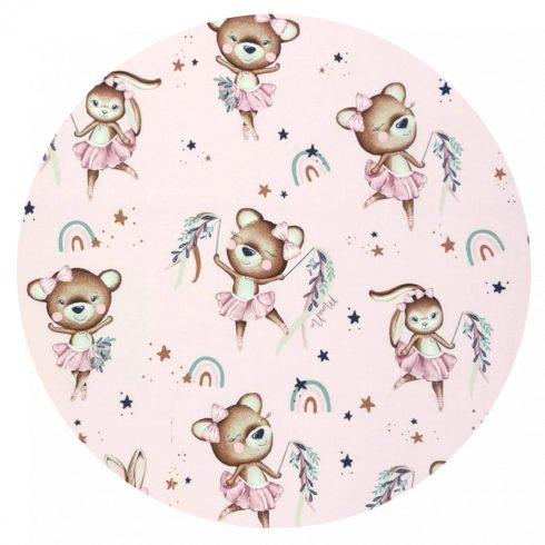 Baby Shop fejvédő kiságyba - Kis balerina rózsaszín 