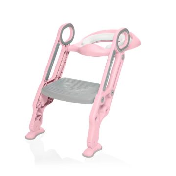 Zopa Lépcsős WC szűkítő - Blush Pink