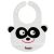 Zopa szilikon előke zsebbel - Panda