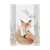 Ceba Baby merev pelenkázó lap 50*70 cm - Basic Red Fox