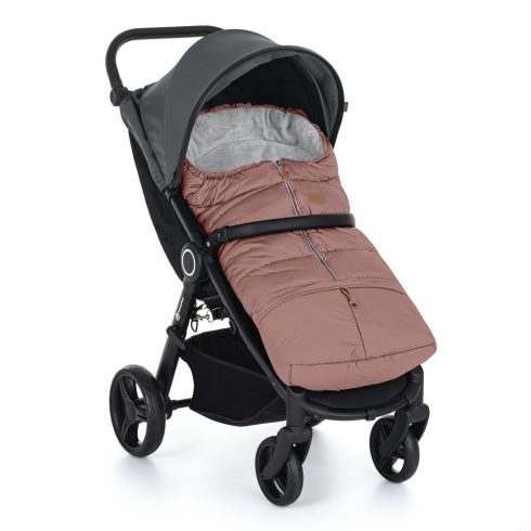 P&M Jibot állítható bundazsák 3in1 babakocsira - Dusty Pink