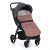 P&M Jibot állítható bundazsák 3in1 babakocsira - Dusty Pink