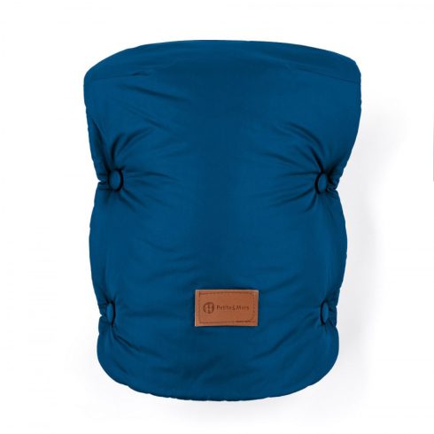 PETITE&MARS Téli szett Jibot 3in1 bundazsák + kézmelegítő kesztyű babakocsira - Jasie Ocean Blue
